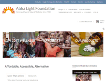 Tablet Screenshot of abhalight.org